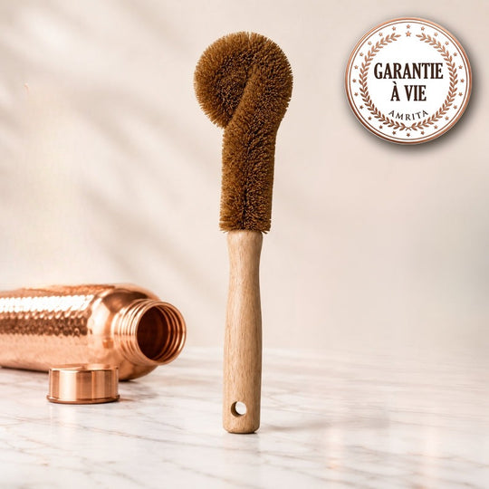 Brosse de Soin pour Cuivre â Amrita