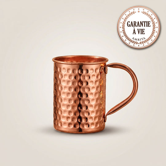 Tasse en Cuivre MartelĂ© â Amrita