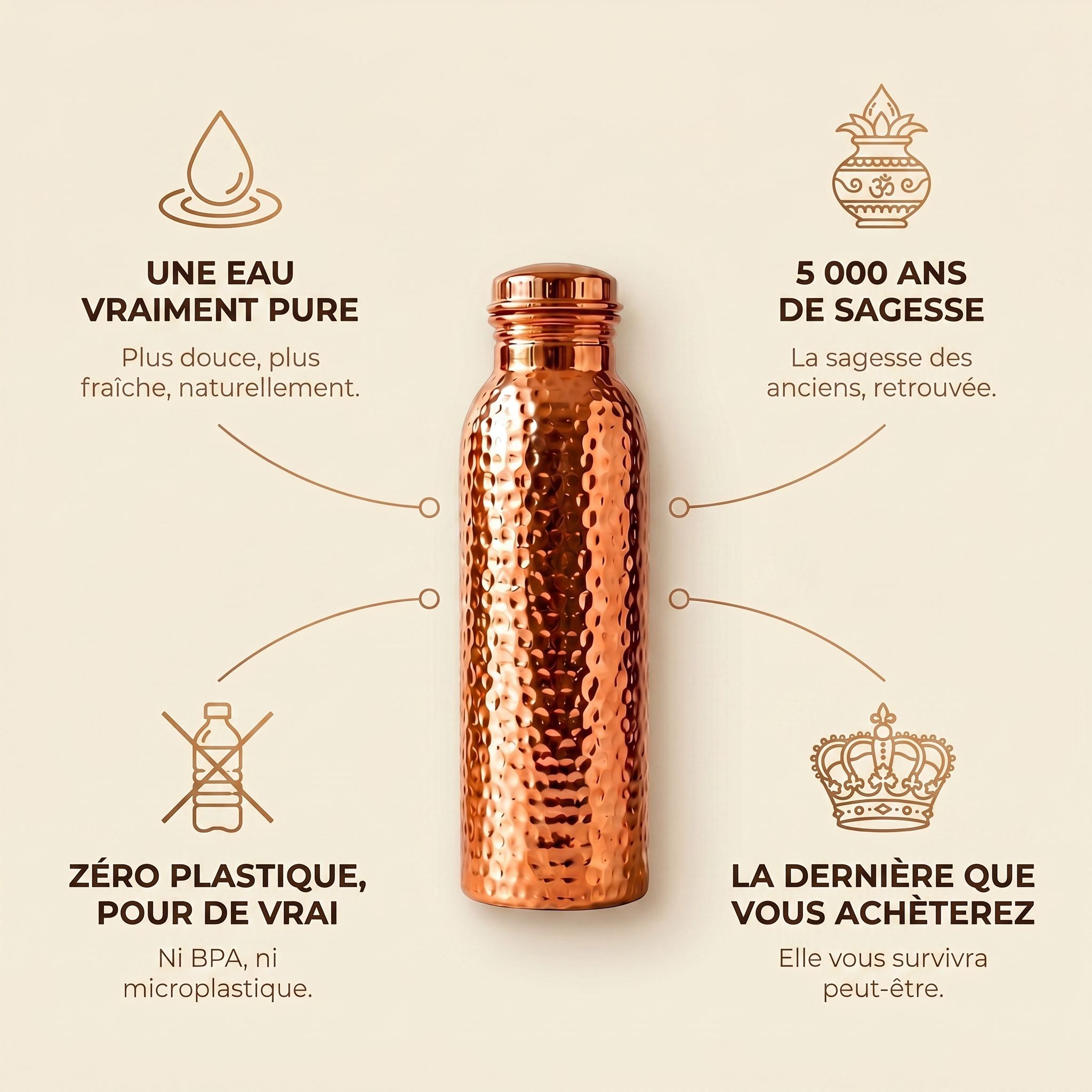 Les bénéfices du cuivre