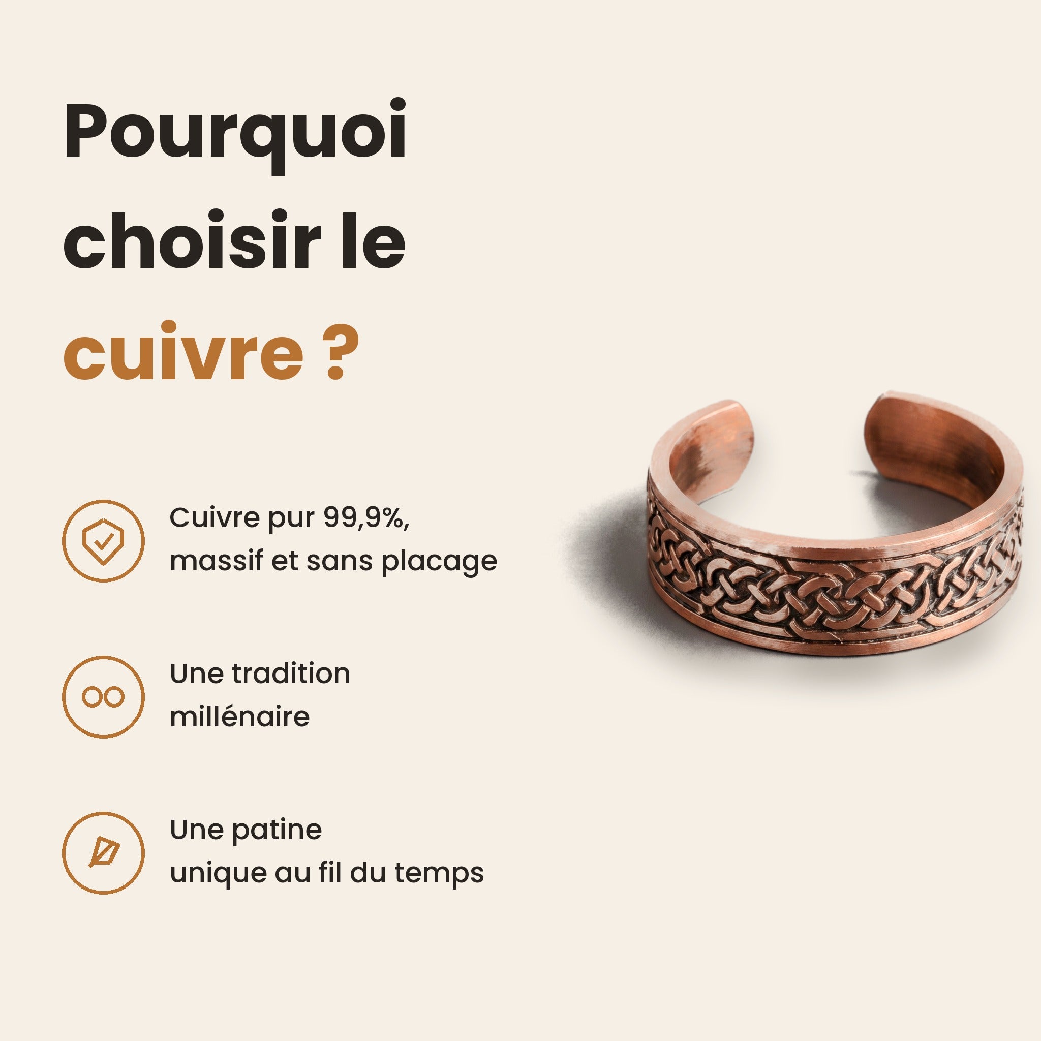 Pourquoi le cuivre