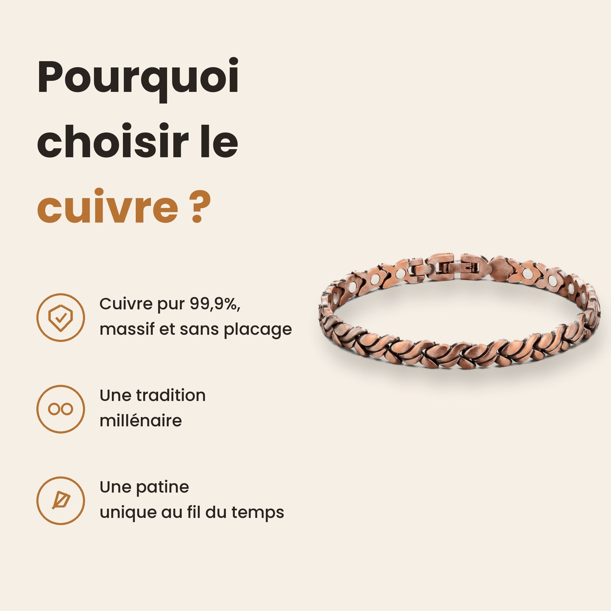 Pourquoi le cuivre