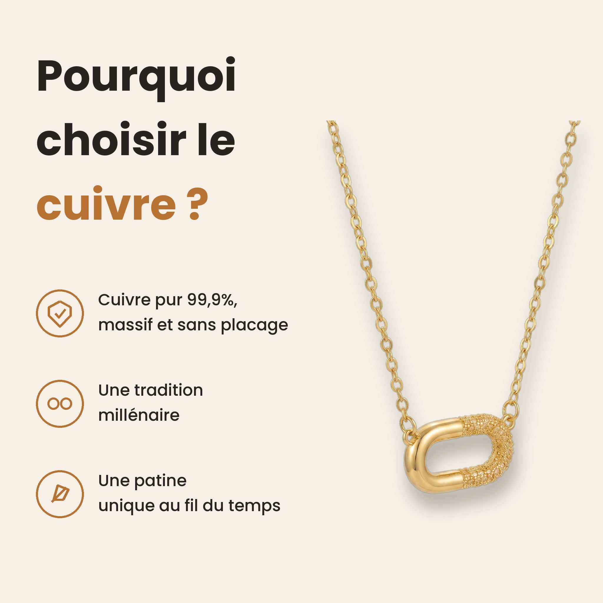 Pourquoi le cuivre