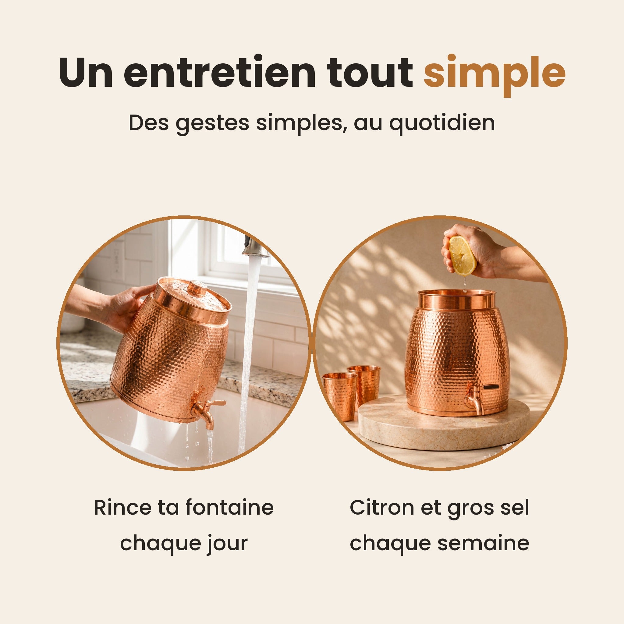 Un entretien simple