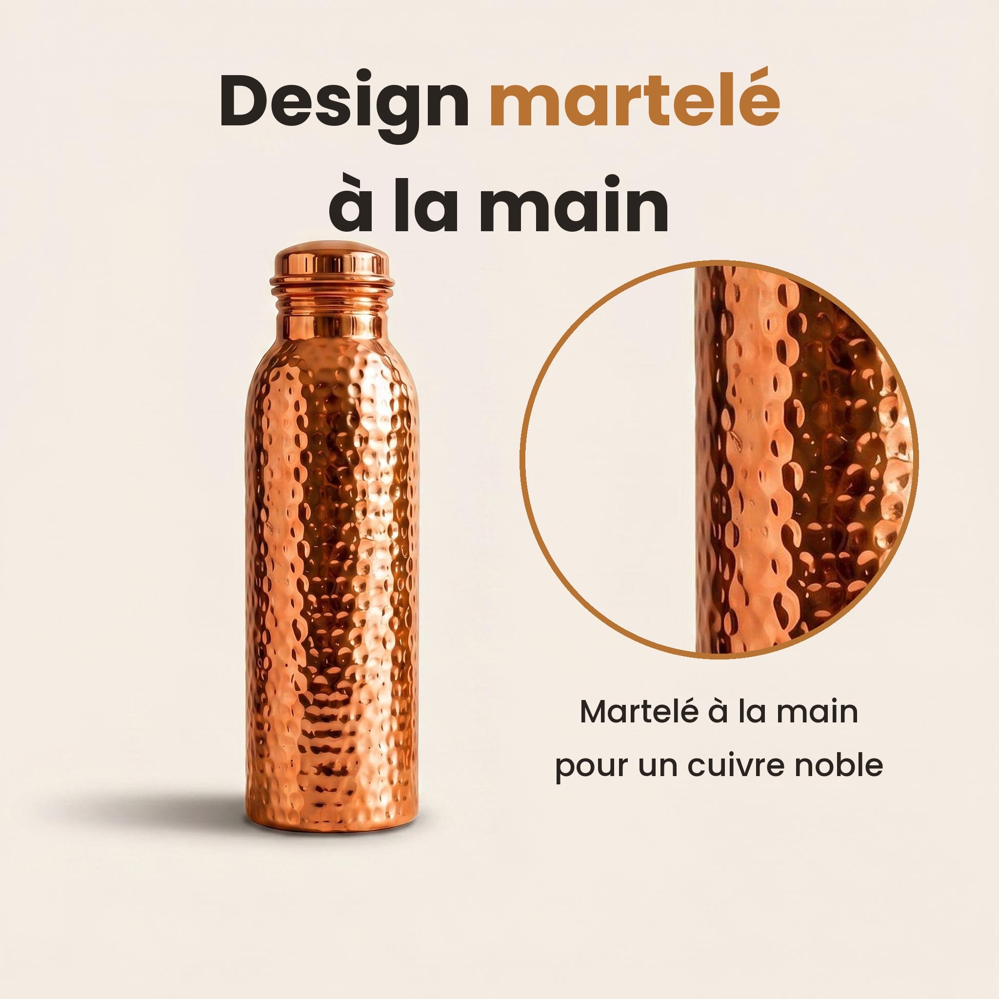 Design martelé à la main