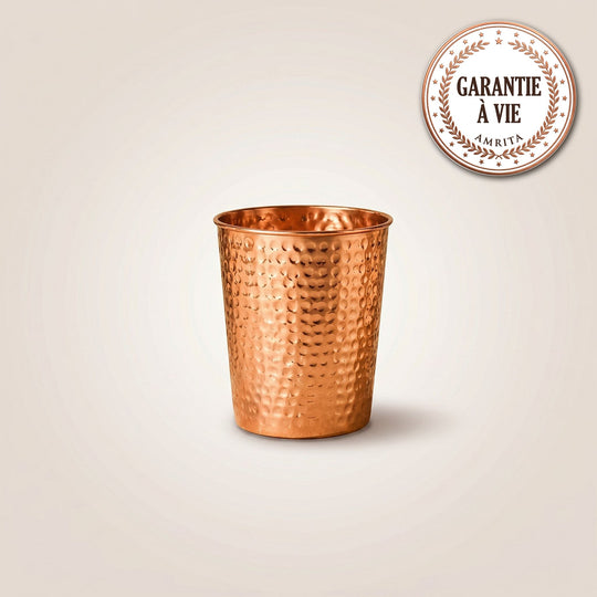 Gobelet en Cuivre Martelé — Amrita